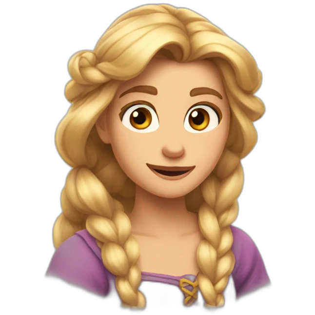 Raiponce emoji