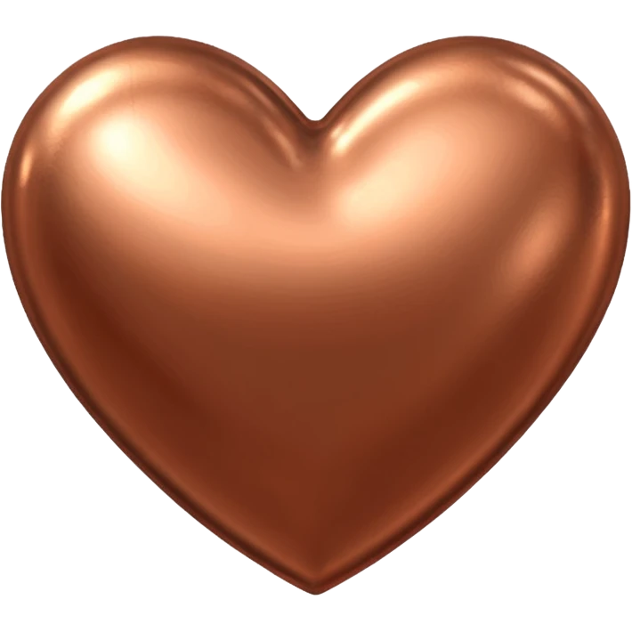 copper heart emoji emoji