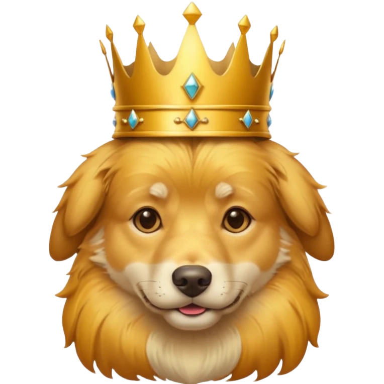 king dog emoji