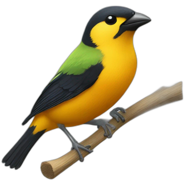 tanager high five emoji