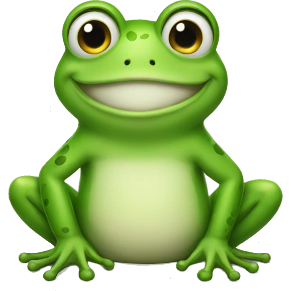 Happy  frog  emoji