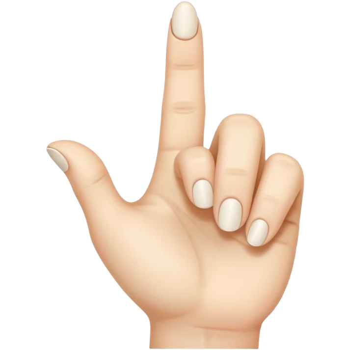 Not diendose el dedo emoji