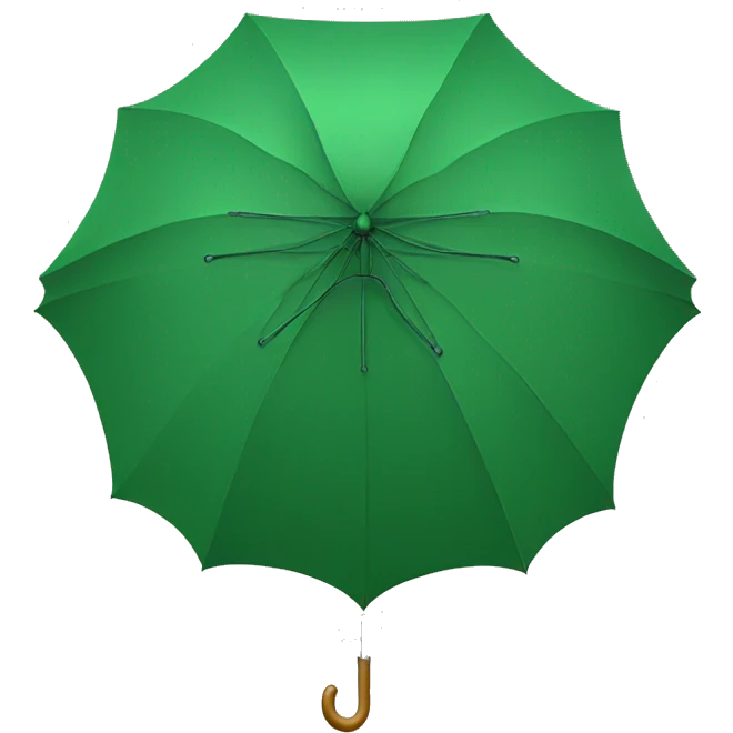 umbrella green emoji
