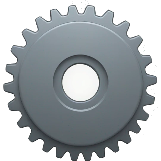 gear emoji