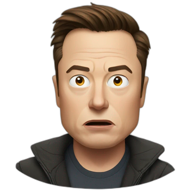 elon musk angry emoji