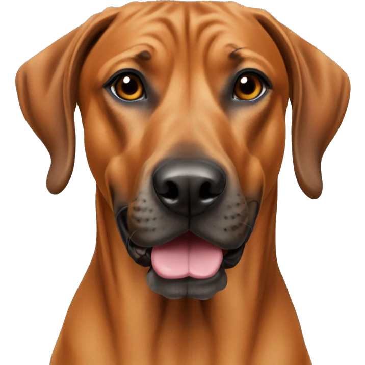 Rhodesian Ridgeback emoji