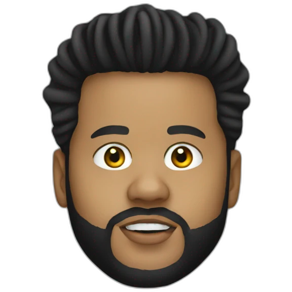 The weeknd emoji