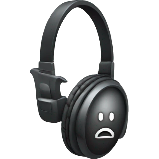 Headphone emoji