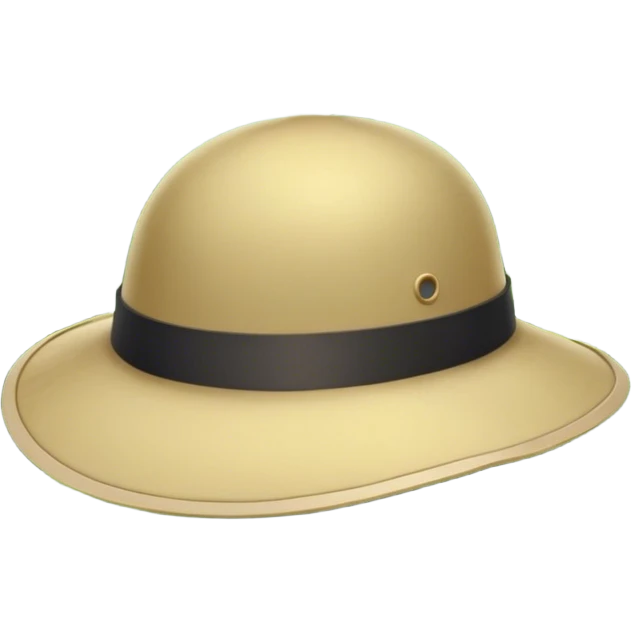 jungle pith helmet  emoji