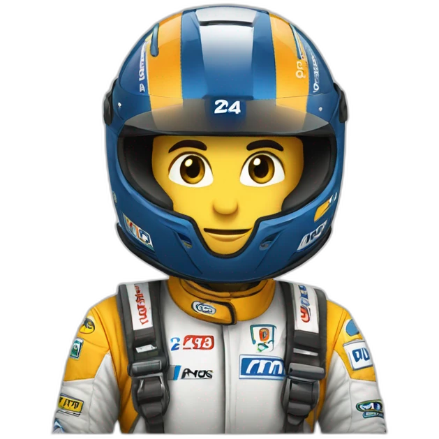 24h du Mans emoji