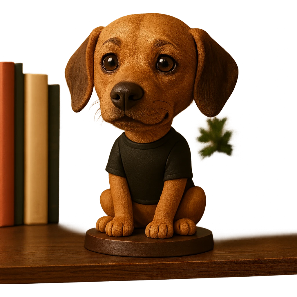 cartoon dog, floppy ears, sitting emoji