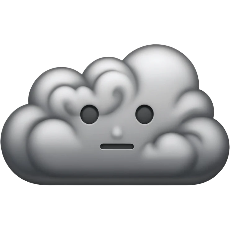 Fight cloud emoji