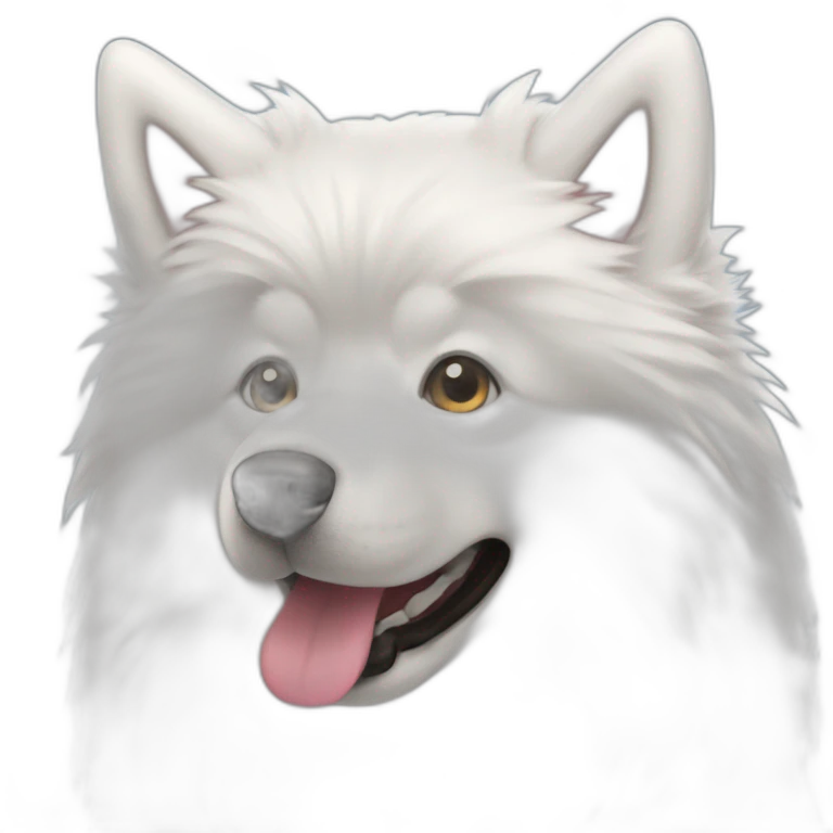 Samoyede emoji