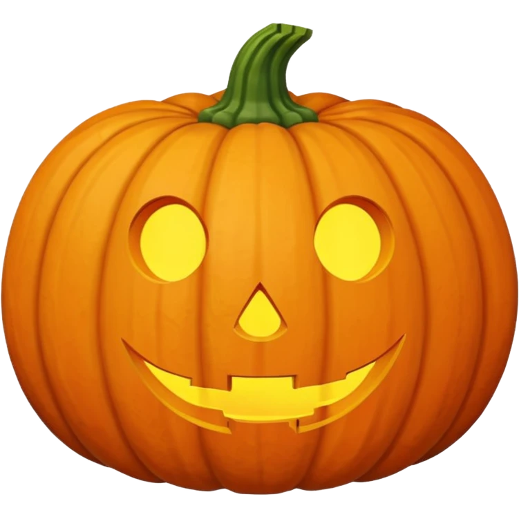 pumpkin without face emoji