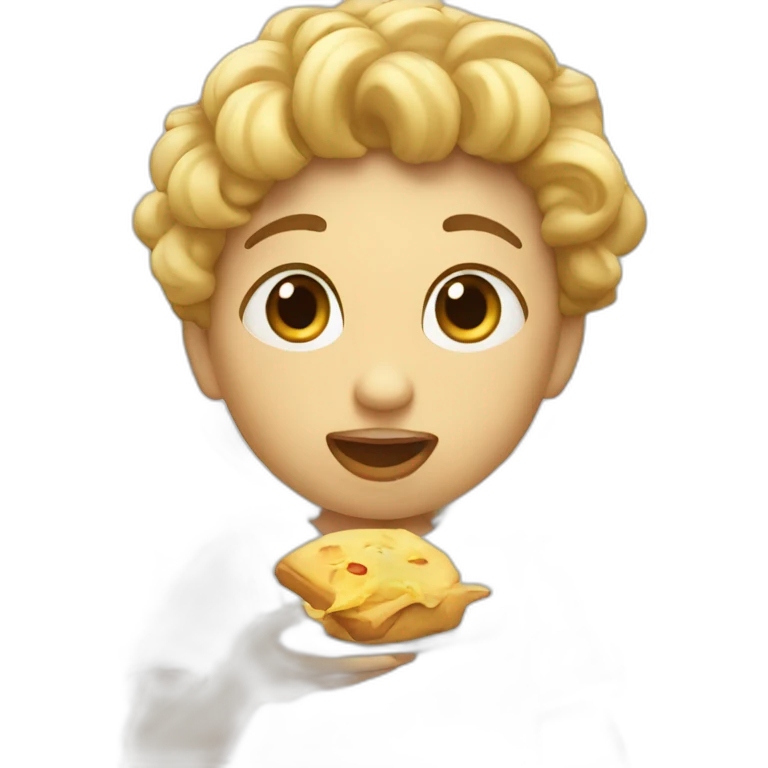 angel qui mange du caca emoji