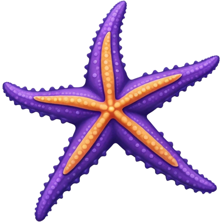 purple starfish emoji