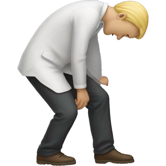 Person bowing emoji