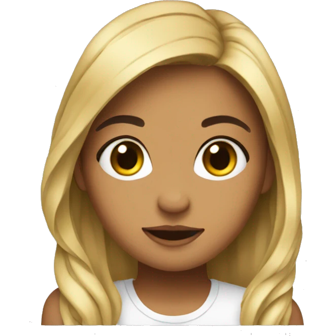 Anahí with love emoji