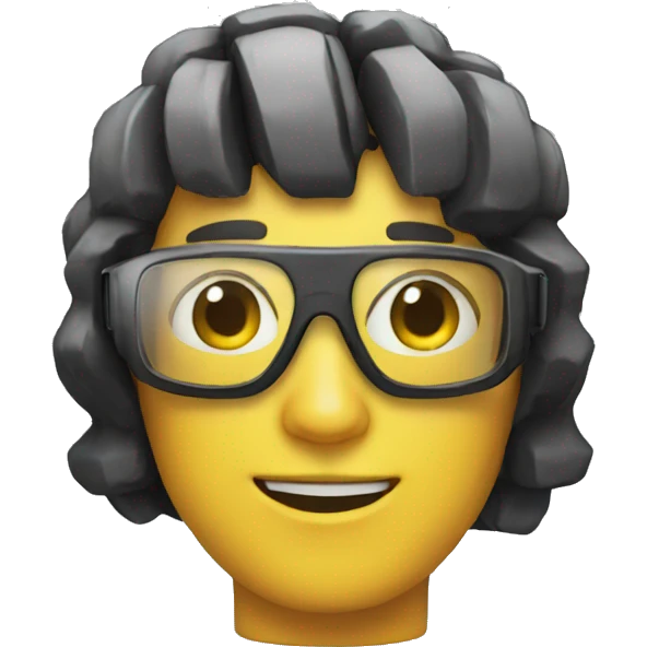 Headshot, VR glasses emoji