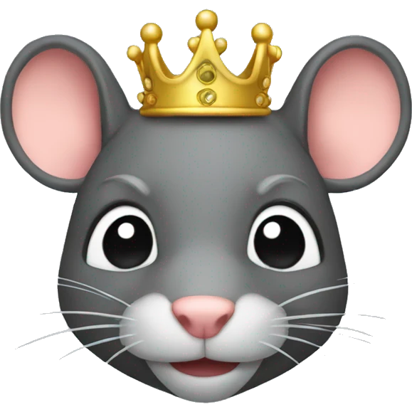 rat crown emoji