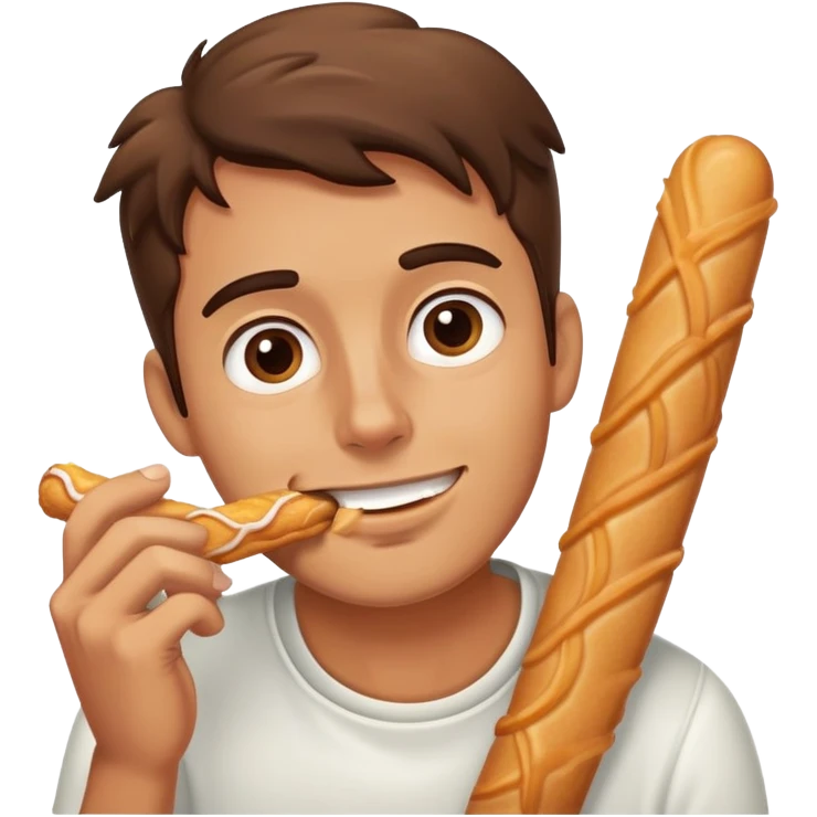 Chill guy churros emoji