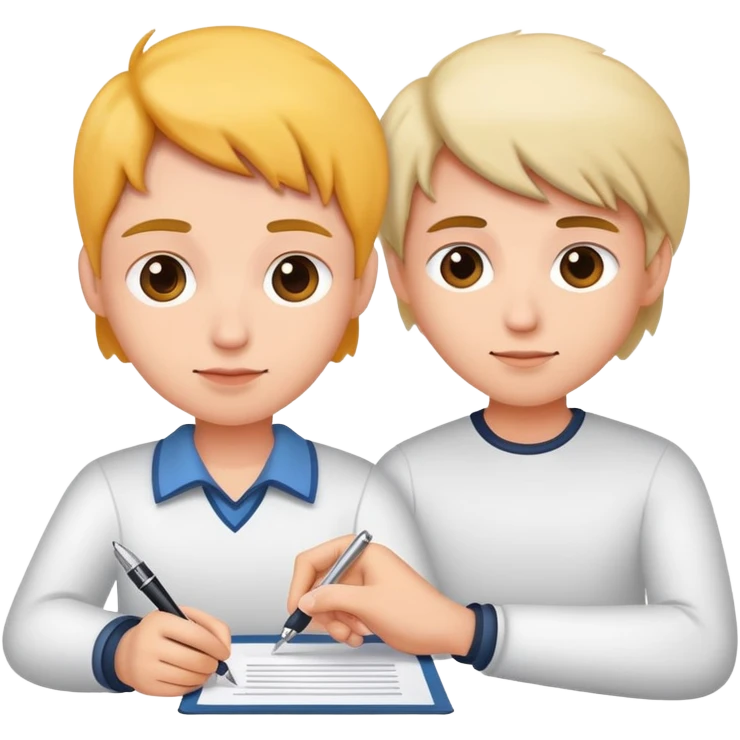 signing a document emoji