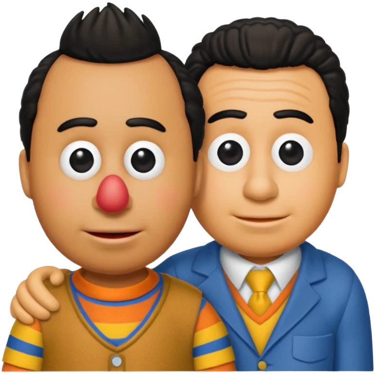 bert and ernie Sesame Street emoji