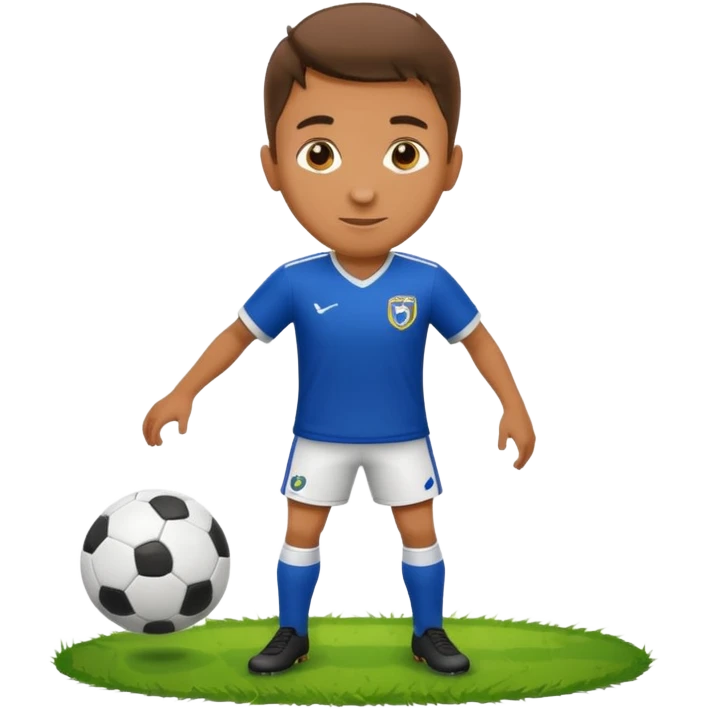 Jogador de futebol emoji