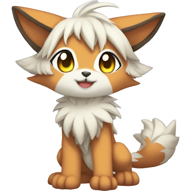 Anthro Sona Fakemon Full Body emoji