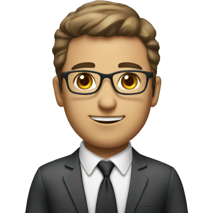 a boy manager ceo friendly emoji