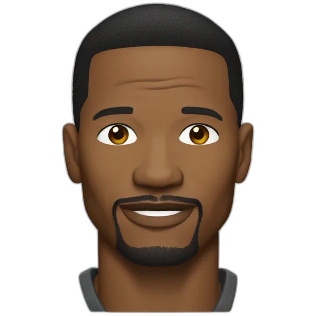 jamie foxx realistic emoji