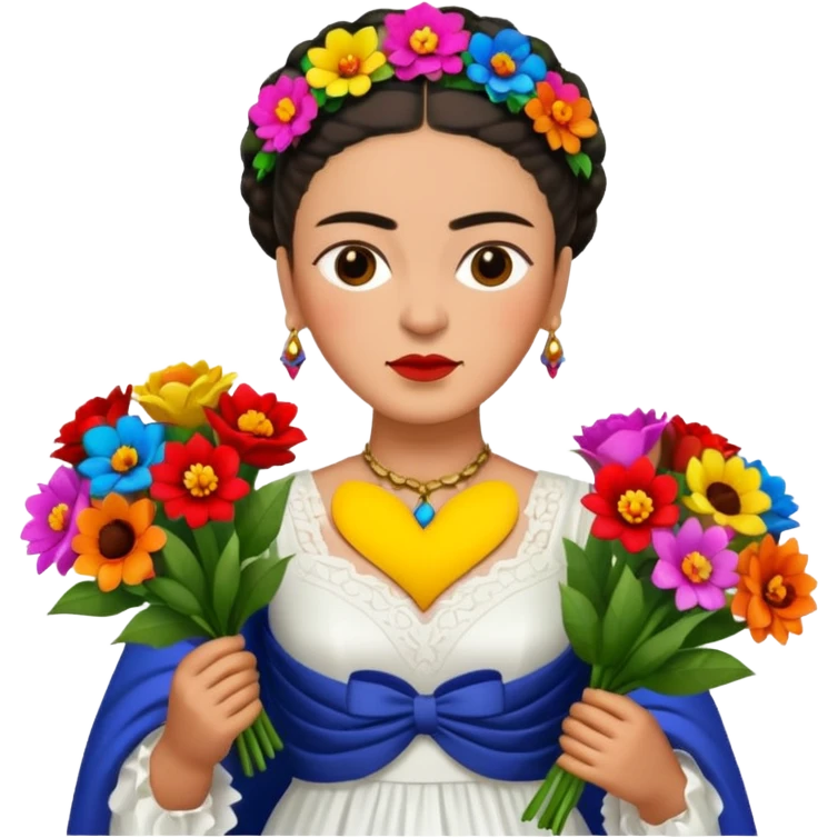 Frida Kahlo wedding emoji