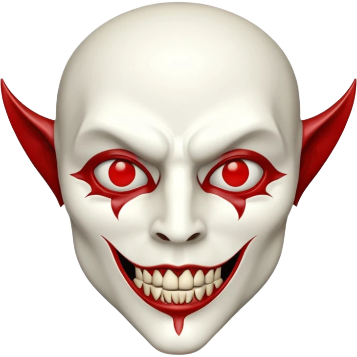 Vampire mask emoji
