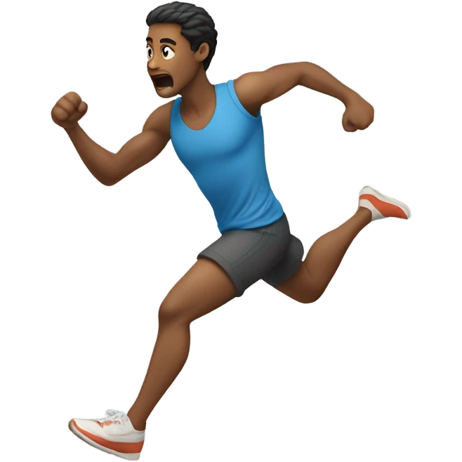 Running emoji