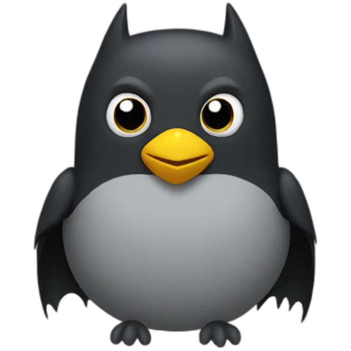 Batman bird emoji