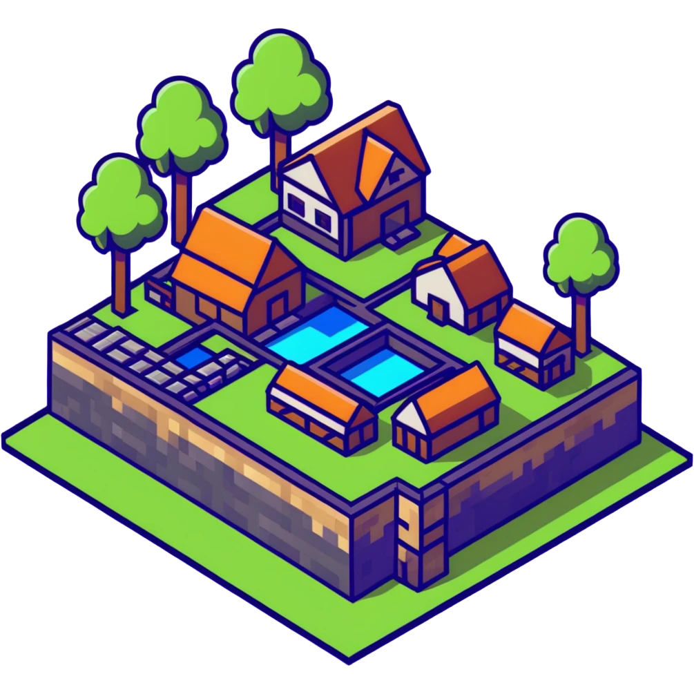Minecraft village emoji
