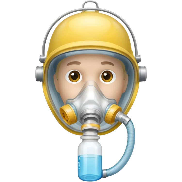 emergency oxygen mask emoji