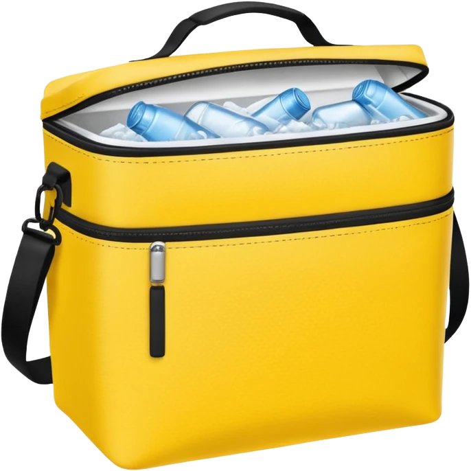 yellow cooler bag emoji