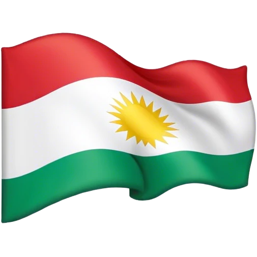 Kurdistan flag emoji emoji