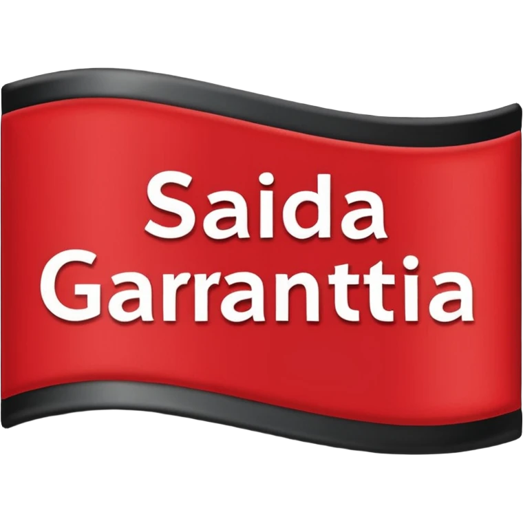 saida garantia banner emoji