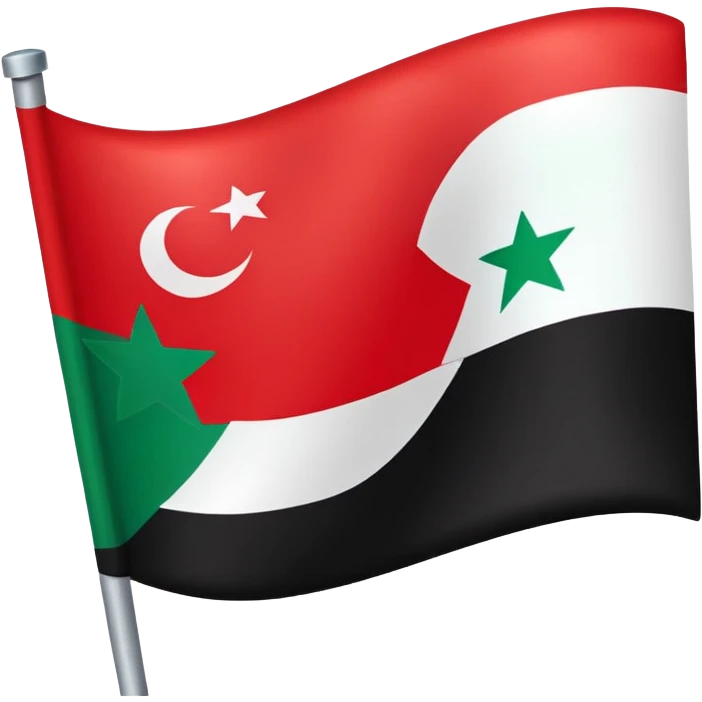 Syria new flag  emoji