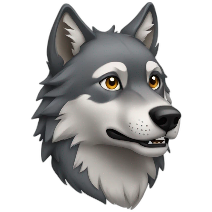 wolf emoji