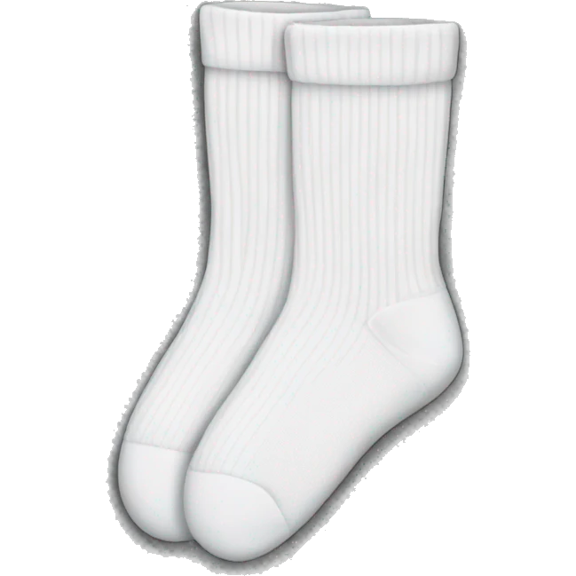 White socks emoji