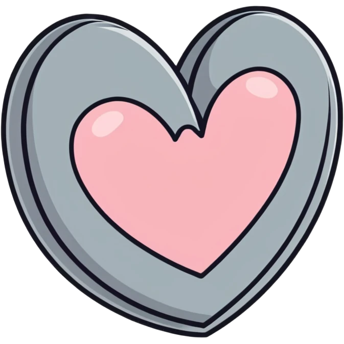 Corazon rosa claro emoji