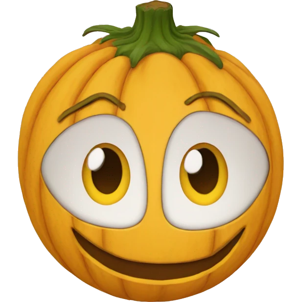 crea una emoji con forma de curcuma feliz emoji