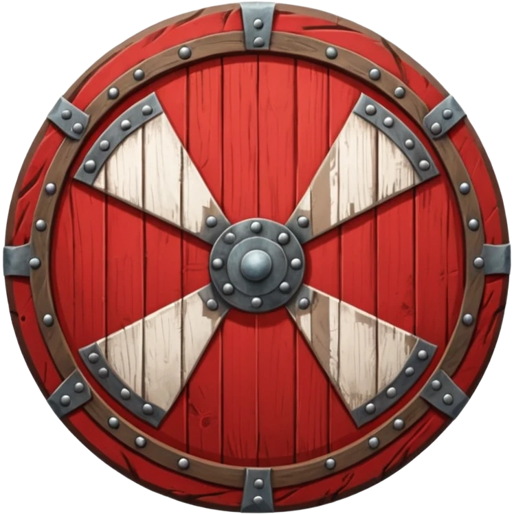 Viking Round Shield emoji