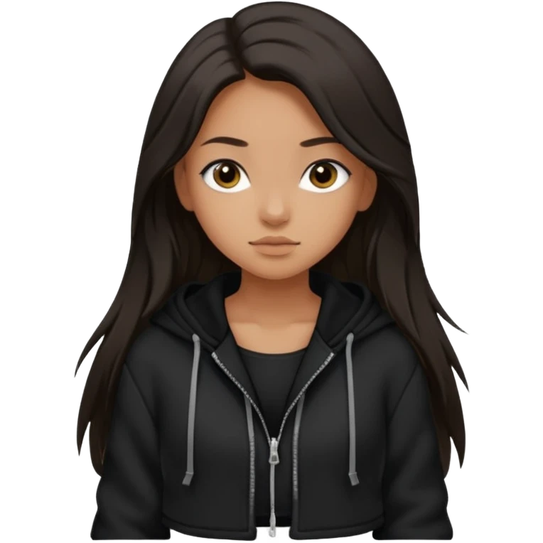  Siyah uzun saçlı ceket giyen esmerimsi kız fazla esmer değil siyah ceket  polar ceket ceket gevşek biraz omzundan çıkıyormuş gibi ve bugday ten rengi soltaraftaki omzundan çıkık sadece içinde de siyah crop var crop omzundan bağlı ve sadece sol omzundan gevşek ceket  emoji