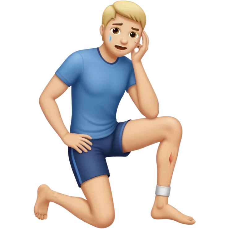 Leg pain emoji