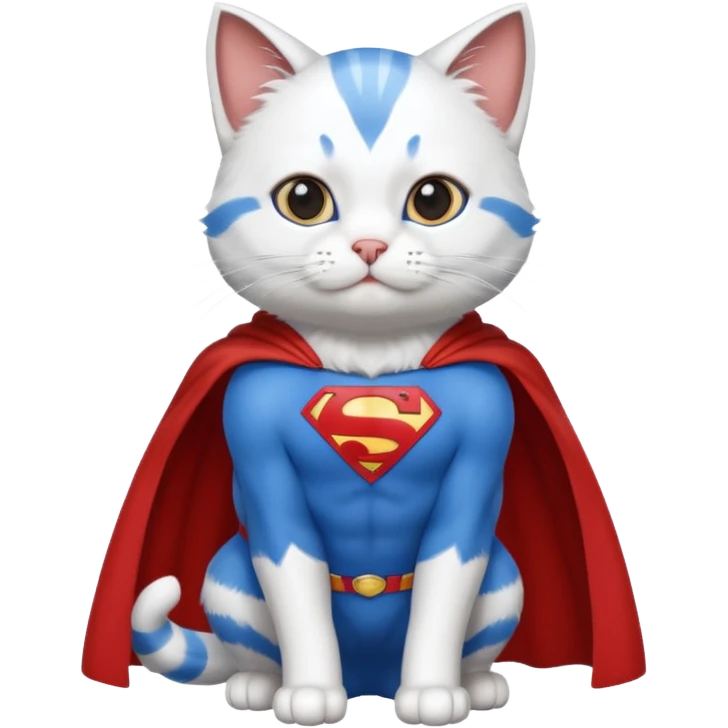 superman cat emoji