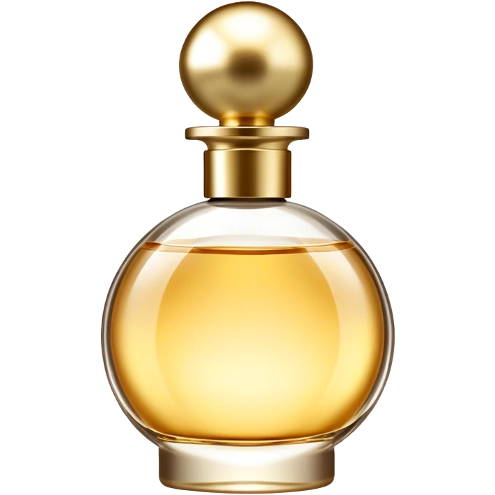 Esthetic light gold perfume  emoji